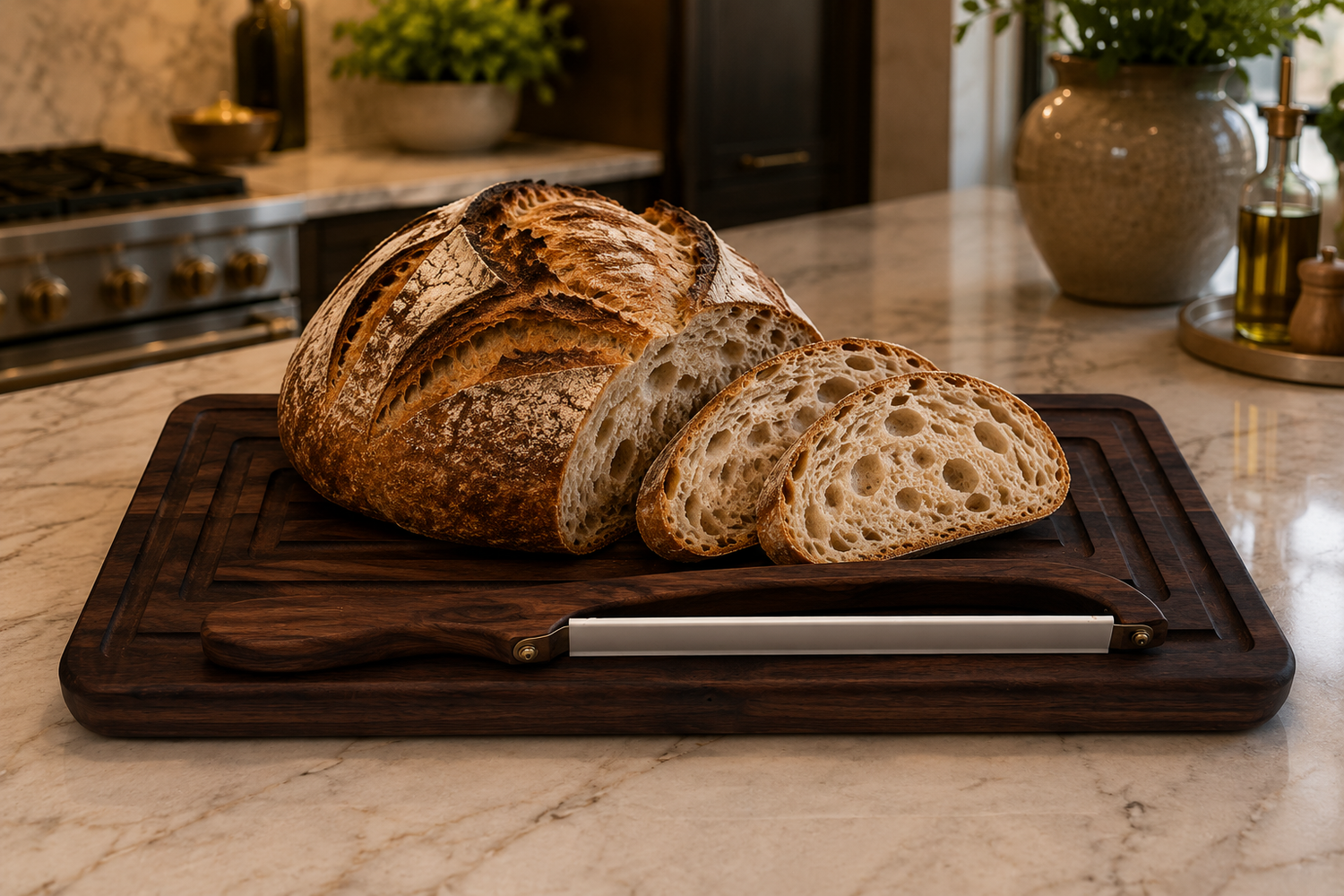 Bread Boards and Bread Knives