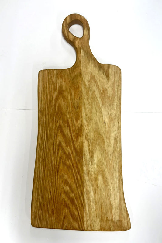 Red Oak Artisan Charcuterie Board 20"L x 10"W x 1" D