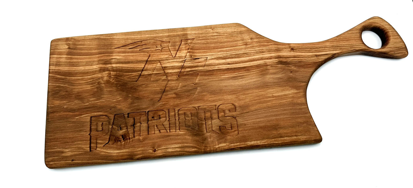 New England Patriots Charcuterie board 24" x9" x 1"
