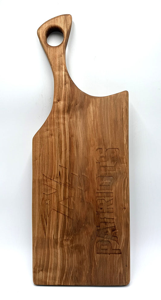 New England Patriots Charcuterie board 24" x9" x 1"