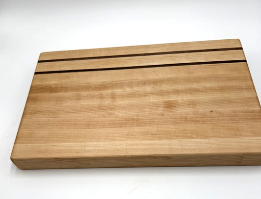 Maple with Black Walnut stripes