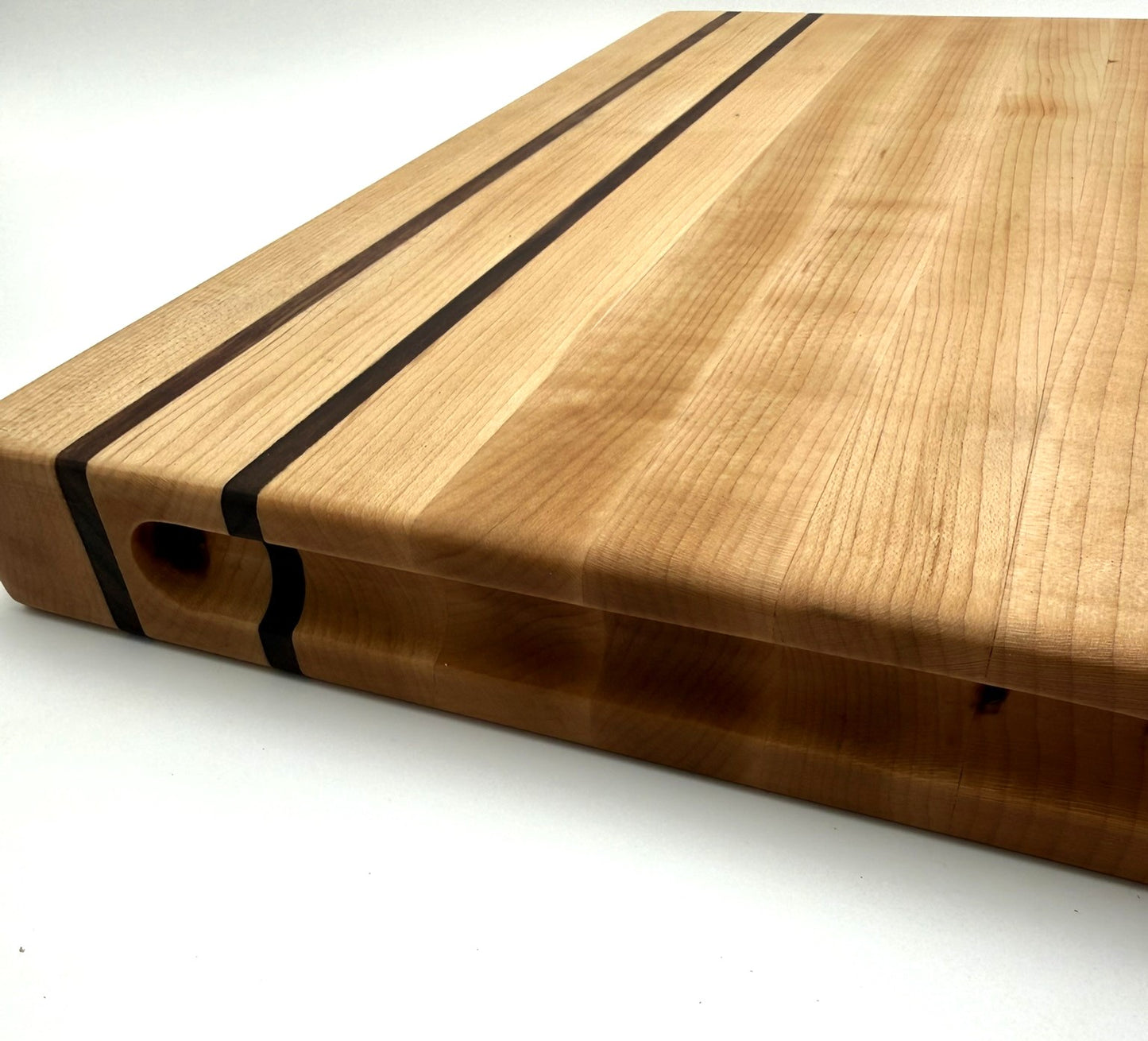 Maple with Black Walnut stripes