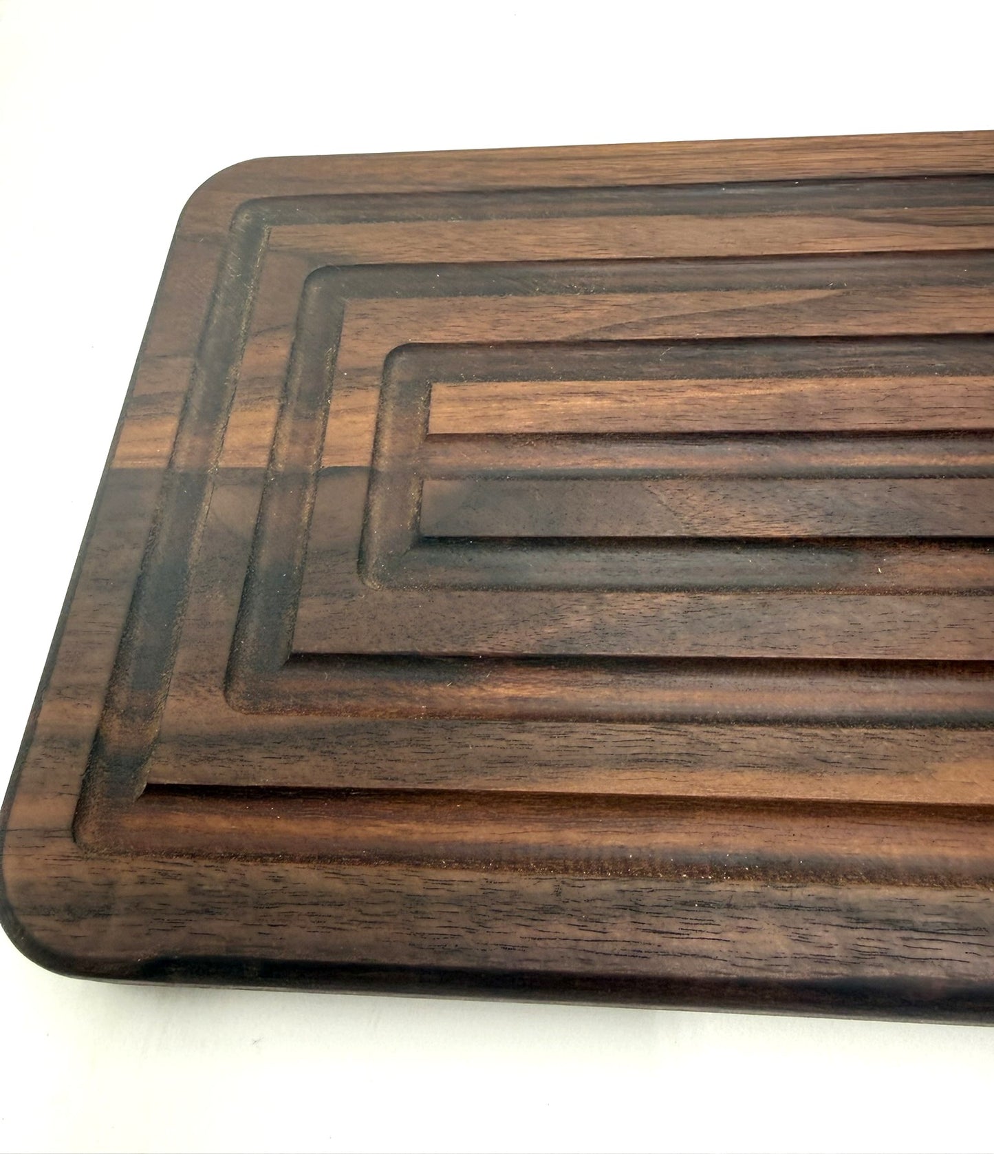Black Walnut Bread board and Knife Set 18" x 9"