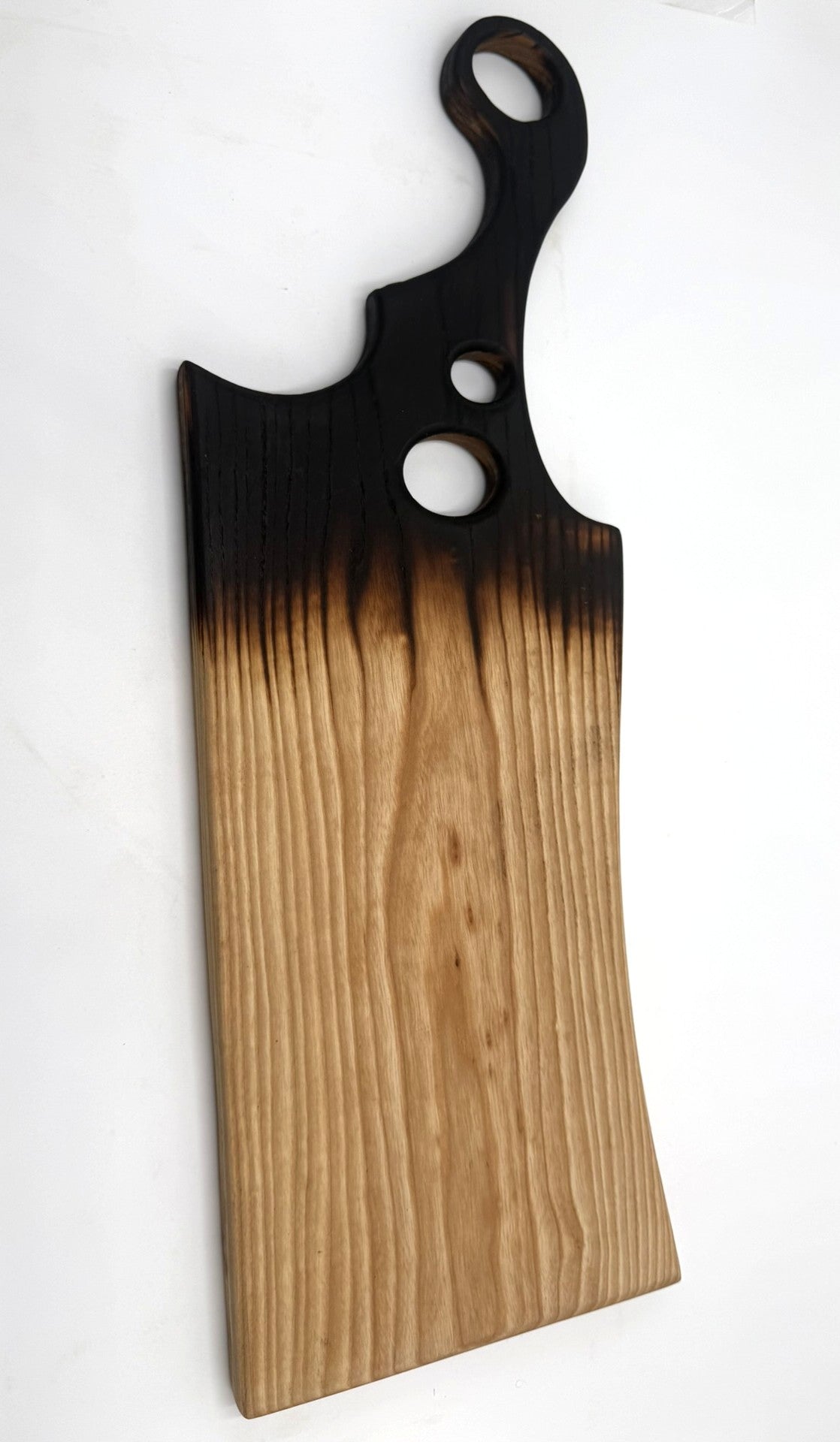 Artisan Chard 3 hole Charcuterie Board & Serving  board 23" x 8"