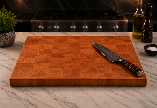 Cherry End Grain cutting board 18x12x1.5