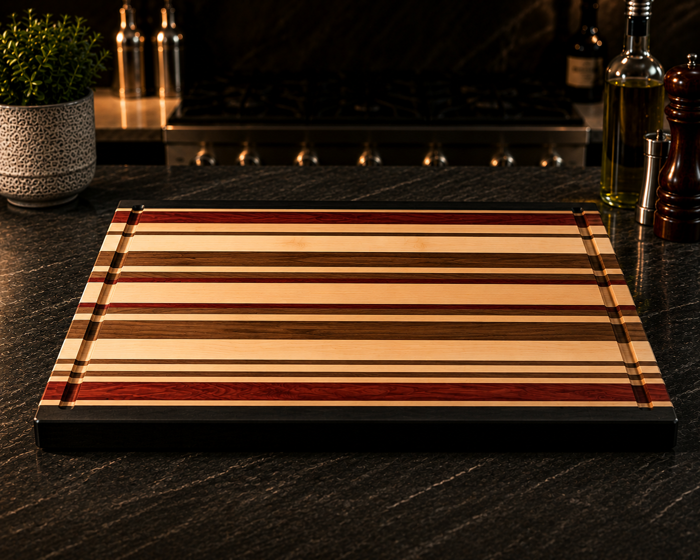 The OKI 25 – Handcrafted Hardwood Cutting Board